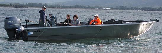 Lacey Sturgeon Fishing Boat